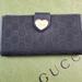 Gucci Bags | Gucci Gg Beautiful Double Sided Wallet Gucci Shima Black Wallet | Color: Black | Size: Os