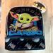 Disney Accessories | Nwt Star Wars, Yoda Cooler Lunchbox + Free Bracelet! | Color: Black | Size: 9x8x5