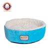 15" Soft Plush Round Dount Cat Beds, Dog Cuddler by Armarkat in Sky