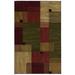 Red/White 96 x 0.41 in Area Rug - Winston Porter Beunka Geometric Tufted Tan/Red Area Rug Polyester | 96 W x 0.41 D in | Wayfair