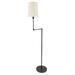 Wolcott 1 Light Floor Lamp By House Of Troy WOL400 Metal in Brown | 61.75 H x 18.5 W x 13.5 D in | Wayfair WOL400-OB