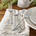 RiverRidge 46-piece Monogrammed Rose Pattern Flatware