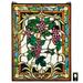 Design Toscano The Grape Vineyard Stained Glass Window