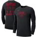 "Men's Nike Black Toronto Raptors 75th Anniversary Courtside Element Long Sleeve T-Shirt"