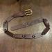 Levi's Accessories | Levis Brown Genuine Full Grain Leather Belt With Gold Buckle Size Small | Color: Brown/Gold | Size: Small