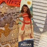 Disney Costumes | Disney’s Moana Costume Size 4-6x | Color: Orange/Red | Size: 4-6x