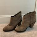 Jessica Simpson Shoes | Distressed Grey Jessica Simpson Boot | Color: Cream/Gray | Size: 9