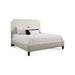 Braxton Culler Copper Low File Standard Bed Upholstered in Gray | 69 H x 82 W x 88 D in | Wayfair 810-026K/0851-94/BLACK