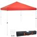 SunnyDaze Decor 12 Ft. W x 12 Ft. D Metal Pop-Up Canopy Metal/Soft-top in Red/Blue | 120" H x 120" W x 108.5" D | Wayfair WUY-724