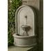 Campania International Colonna Concrete Fountain | 30 H x 18 W x 12.25 D in | Wayfair FT-195-FN