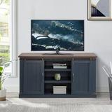 Alcott Hill® Jiyeon TV Stand for TVs up to 60" Wood in Blue | 30 H in | Wayfair CE5DC744FED349A0879D50552D7714B9