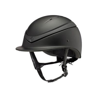 Charles Owen Luna Helmet - 7 1/4 - Matte Black/Matte Black - Smartpak