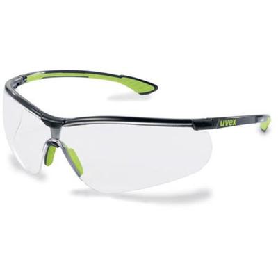 Sportstyle 9193265 Schutzbrille inkl. UV-Schutz Grün, Schwarz en 166, en 170 din 166, din 170 - Uvex