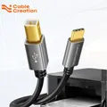 Cablejuice-Câble d'imprimante USB C vers USB B 2.0 EAU pour Epson HP IL Samsung Brother