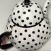 Kate Spade Bags | Kate Spade Alice In Wonderland Teapot Polka Dot Black White Crossbody Nwt Bag | Color: Black/White | Size: Os