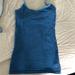 American Eagle Outfitters Tops | American Eagle Halter Tank | Color: Blue/Tan | Size: Xs