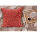 East Urban Home Ambesonne Mandala Fluffy Throw Pillow Cushion Cover, Oriental Frames Squares w/ Inspired Elements Symmetric Tile Illustration | Wayfair
