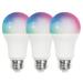 MW LIGHTING 9 Watt (60 Watt Equivalent), A19 LED, Smart, Dimmable Light Bulb, Color Changing Tunable E26/Medium (Standard) Base in White | Wayfair