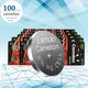 Piles alcalines pour pièces de monnaie 100 pièces/lot camilon 1.5V AG10 LR1130 AG10 389