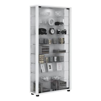 VCM Vitrine »Lumo Maxi LED« weiß, 59x118x18 cm Image