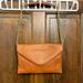 J. Crew Bags | Jcrew Leather Clutch | Color: Gold | Size: 10w 7h