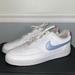 Nike Shoes | Nike Womens Court Vision Low Sneaker | Color: Blue/White | Size: 12