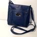 Nine West Bags | Nine West Faux Leather Crossbody Bag | Color: Blue | Size: 8 3/4 X 8 X 3