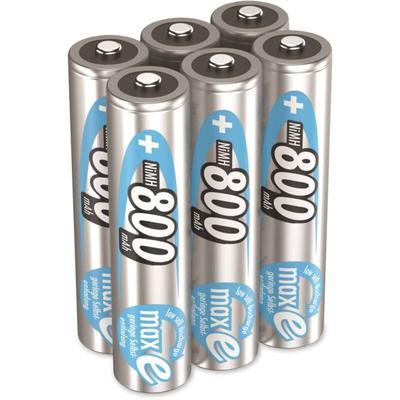 Ansmann - NiMH-Micro-Akku maxE, 800 mAh, 1,2V-, 6 Stück Image