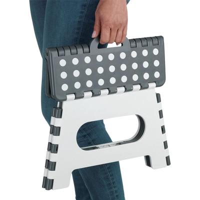 Maximex Klapphocker Secura, faltbarer Tritthocker, Weiß, Polypropylen mehrfarbig, Kunststoff (tpr) Image