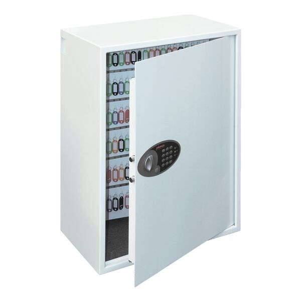 Phoenix Schlüsseltresor Cygnus »KS0036E« Lieferung frei Verwendungsstelle weiß, 58x76x33 cm