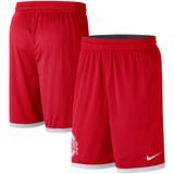 Men's Nike Scarlet/White Ohio State Buckeyes Logo Performance Shorts