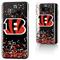 Cincinnati Bengals Galaxy Clear Case with Confetti Design