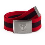 Men's Texas Tech Red Raiders Fabric Belt