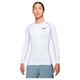 Nike Herren Pro Dri-FIT Long-Sleeve Top, White/Black/Black, L