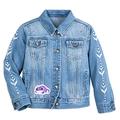 Disney Anna and Elsa Denim Jacket for Girls – Frozen 2, Size 4