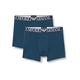 Emporio Armani Men's Endurance Boxer Shorts, Abyss/Abyss, XL (Pack of 2)