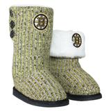 Women's FOCO Boston Bruins Color Blend Button Boots