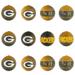 Green Bay Packers Holiday Ball Ornaments 12-Pack