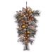 Vickerman 676905 - 32" Copper/Gold Deco Teardrop (L211332) Christmas Teardrops