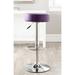 Ivy Bronx Sarnen Swivel Bar Stool Upholstered/Metal in Indigo | 26 H x 15 W x 15 D in | Wayfair C30FC963DD8445A395649E895635A62D