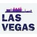 Trinx Las Vegas Skyline, Las Vegas Nevada, Graphic Art Wrapped Canvas Canvas, Solid Wood | 20 H x 24 W x 1.5 D in | Wayfair