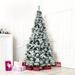 The Holiday Aisle® Realistic Pine Flocked/Frosted Christmas Tree in White | 36 W in | Wayfair 5A670132D14744E5B2D9959FEC02DD6A