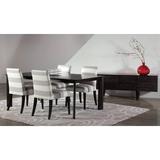 Red Barrel Studio® Sadeka Dining Table Wood in White/Brown | 29 H x 80 W x 36 D in | Wayfair 4C7C95494C454BE58C272766E97F36DC