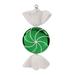 Large Candy Fantasy Wrapped Green Apple Candy Christmas Ornament Decoration 18"