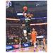 Khris Middleton Milwaukee Bucks Autographed 16" x 20" Dunk vs. Phoenix Suns Photograph with "Bucks in 6" Inscription