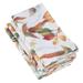 Fall Leaf Print Napkins (Set of 4)