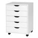 Costway 5 Drawer Chest Storage Dresser Floor Cabinet Organizer with - See Details