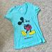 Disney Tops | New Soft Mint Disney Parks Tee | Color: Blue | Size: S