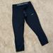 Nike Pants & Jumpsuits | Euc Nike Black 3/4 Length Leggings | Color: Black | Size: S