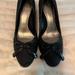 Coach Shoes | Coach Black Wedge - Like New Never Worn Outside | Color: Black | Size: 7.5